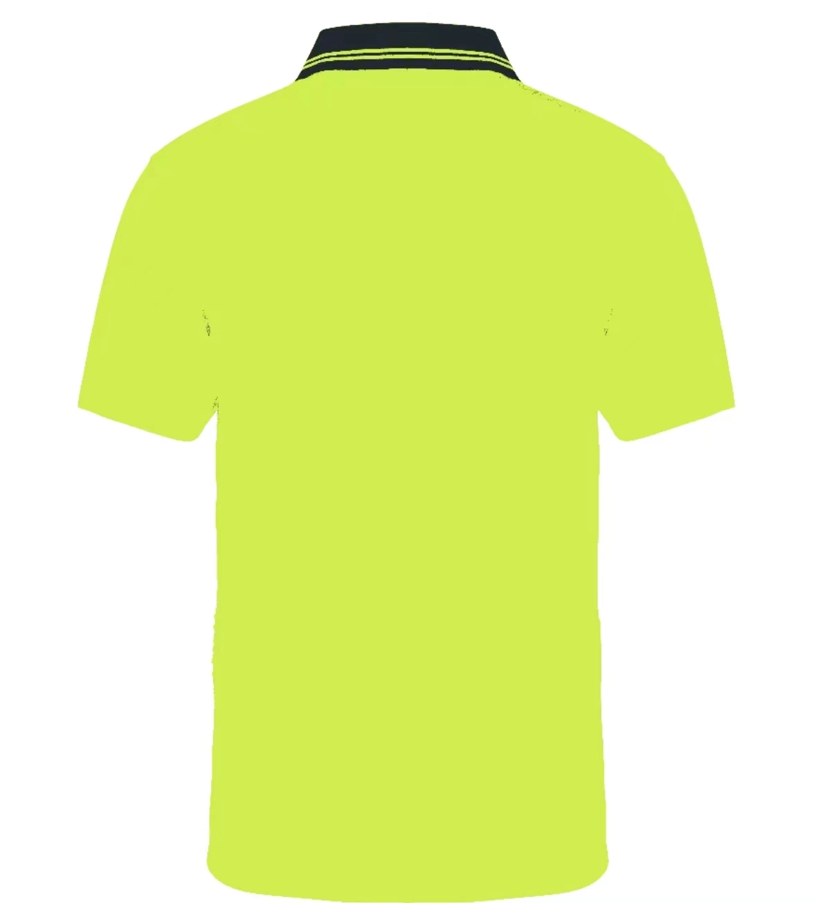 Armor Hi-Vis Short Sleeve Safety Polo Yellow/Navy