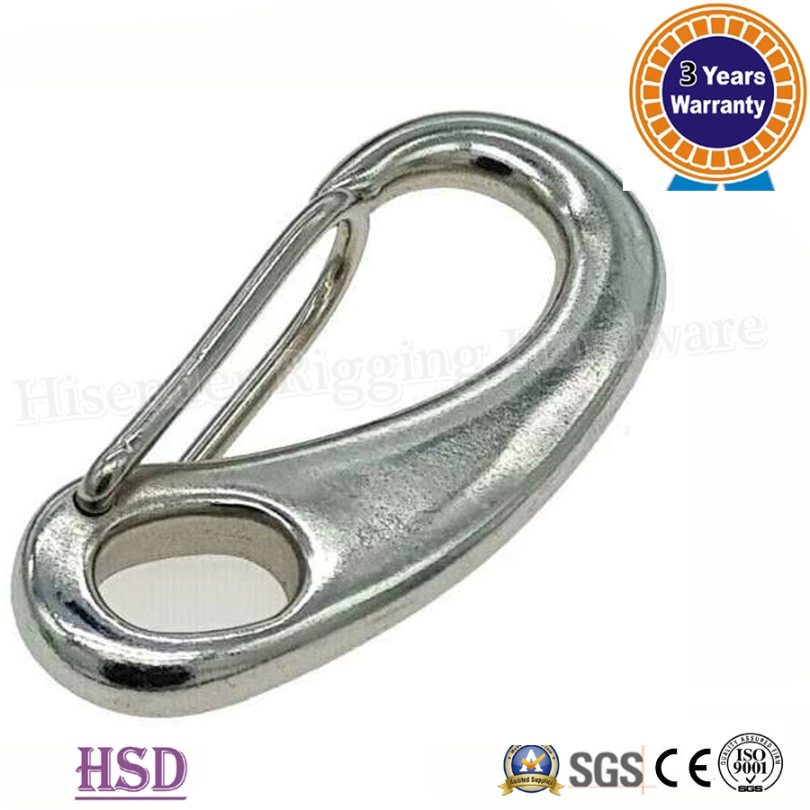 Stainless Steel AISI304/316 Rigging Simple Snap Spring Hook of Fitting