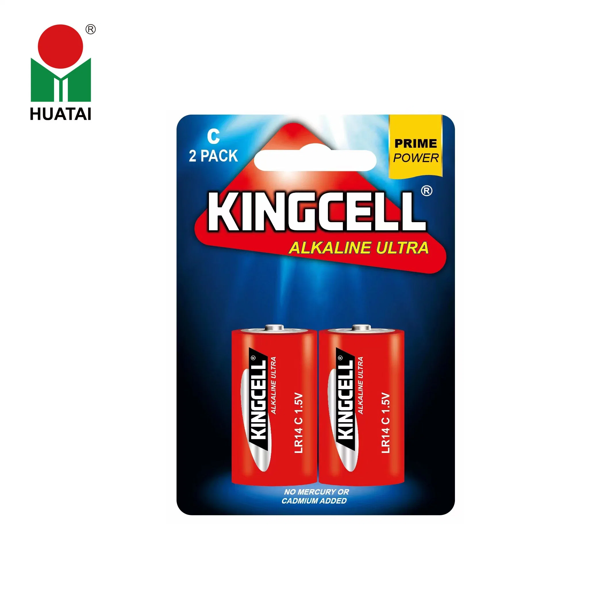 Kingcell Ultra Alkaline Lr14-2b C 1.5V Dry Battery for Consumer Electronic