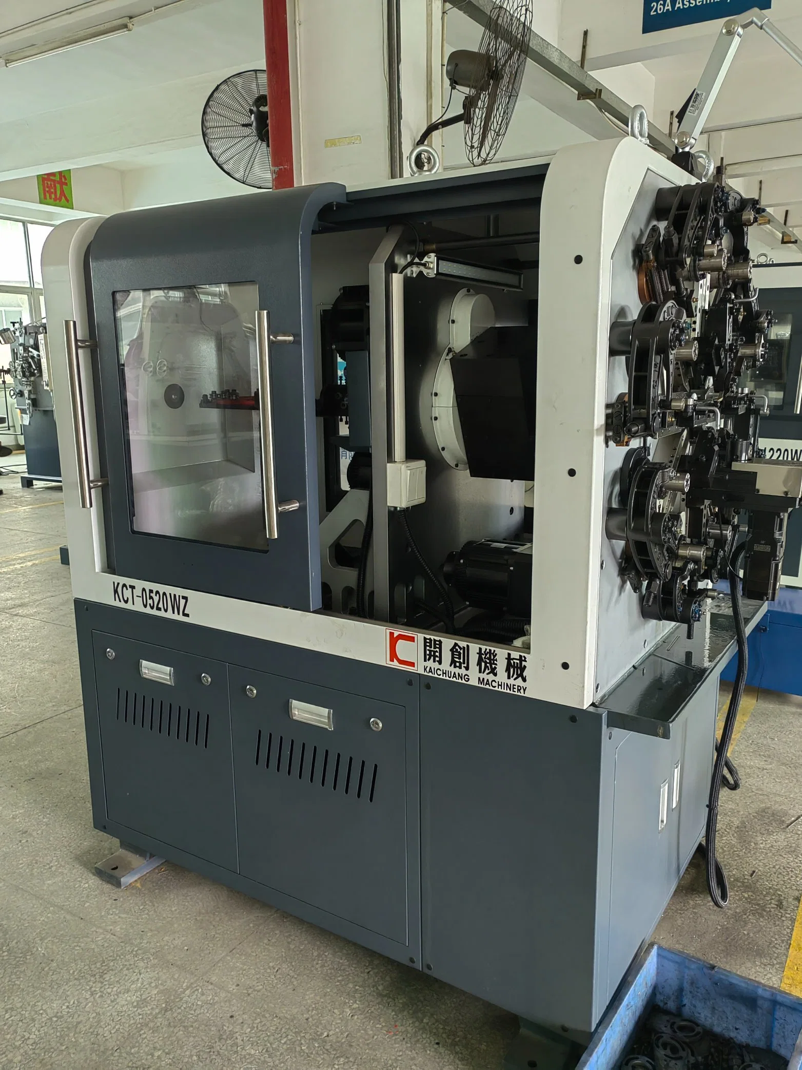 KCT-1220WZ 12 Axis 2.0mm with stainless steel spare parts for Metal Wire Forming & Spring Making Machine