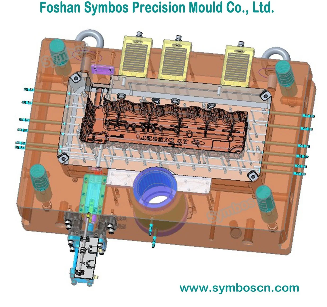 3000t High quality/High cost performance  Injection Mould Casting Mould Stamping Mould Stamping Die Aluminium Die Casting Mould From Die Maker Symbos for Transmission Housing