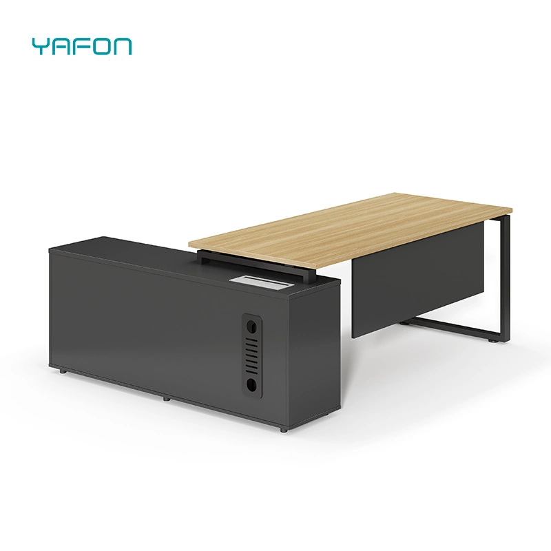 China Wholesale/Supplier Modern Design Metal Director Table Manager Executive Office Desk