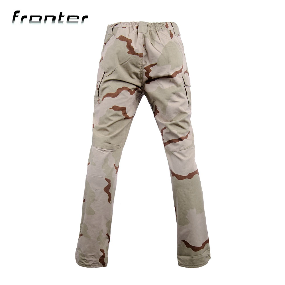Outdoor Military Training Trousers Hiking Tri- Desert IX9 Tactical Sports Cargo Pants