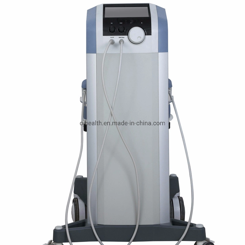 Лучшие продажи Vertical Dual Channel Physical Therapy Shockwave Machine ESWT Оборудование для реабилитации при помощи шоковой волны