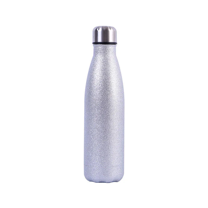 Hot Selling Glitter Stainless Steel Insulated Sport Water Bottle Vacuum Flask