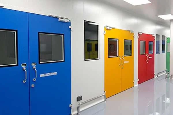 Shanghai Marya Customized Double-Sealed Color Steel Plates Swing Door for Clean Room