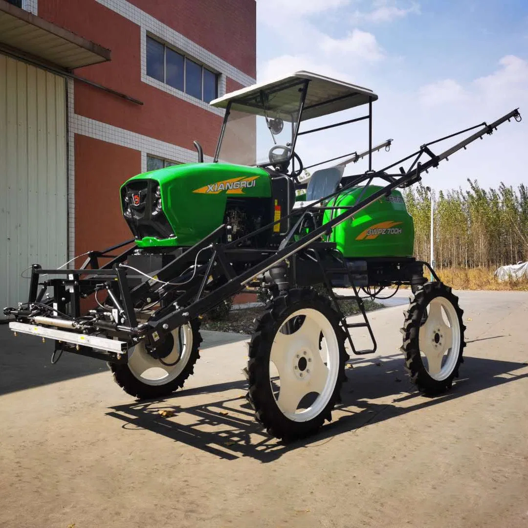 Tipo de tractor pulverizadora de pesticidas agrícolas para campo seco con palas Campo