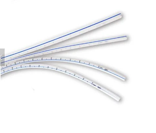 Medical Supply Silicone Thoracic Drain Drainage Tube Inserted Through The Chest Wall