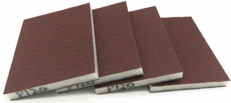 140*115*5mm Aluminium Oxide (Alox) Sandpaper Sponge Block for Eletronics/Car