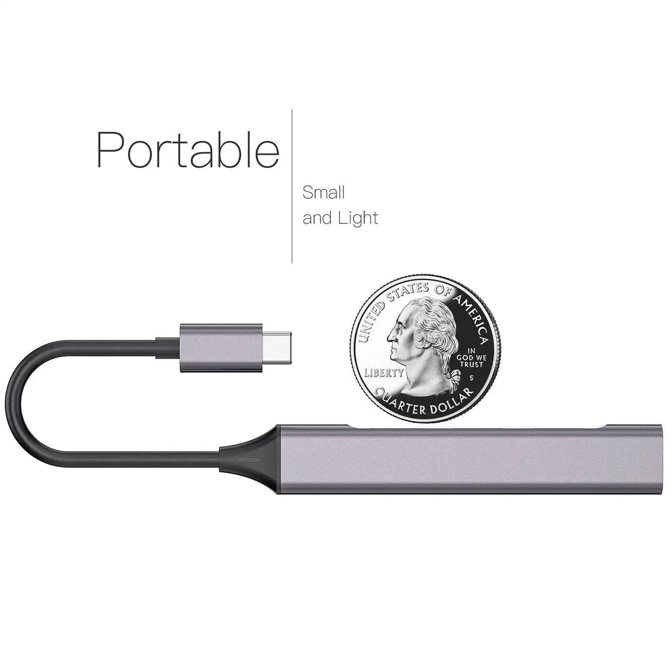 Station d'accueil portable de gros de type C vers port Ethernet PD Concentrateur USB USB3.0