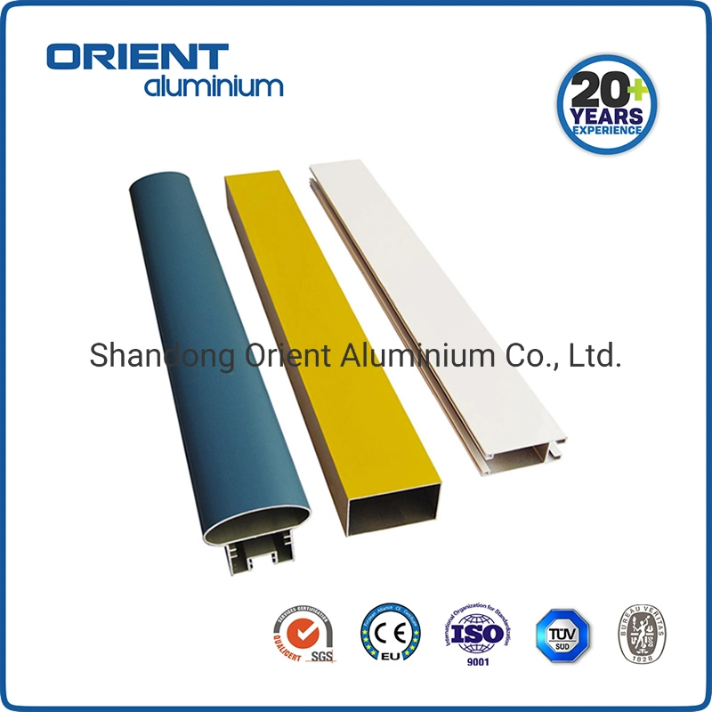 Factory Customize Anodized Extruded Construction Aluminium Profiles