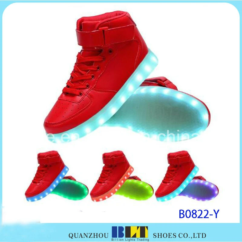 New Style Casual Women&Men Light LED Shoes