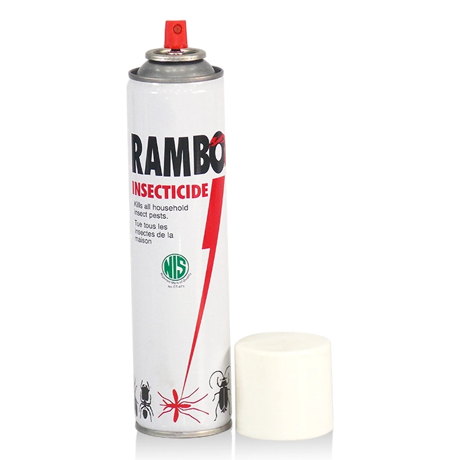 Commerce de gros 300ml Rambo spray insecticide de bonne qualité de pulvérisation pulvérisation d'insectes OEM