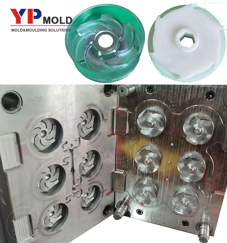 Plastic Mould Water Pump Parts Impeller Molding