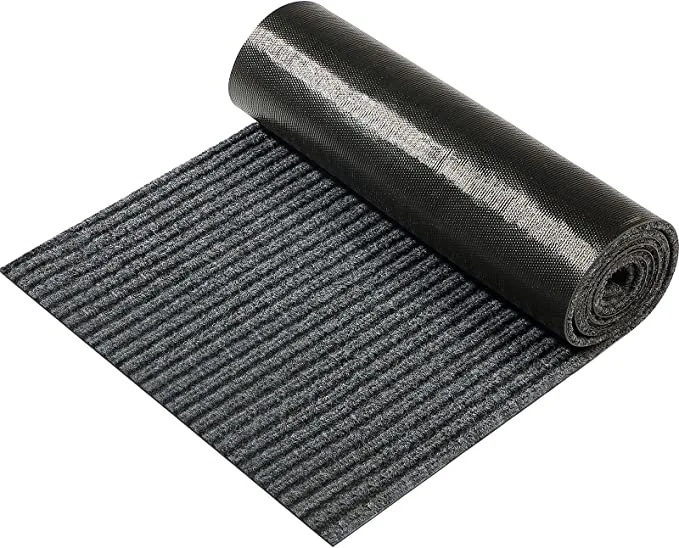 Yijia Hot Sale Double Ribbed Indoor Outdoor Mat with PVC Backing