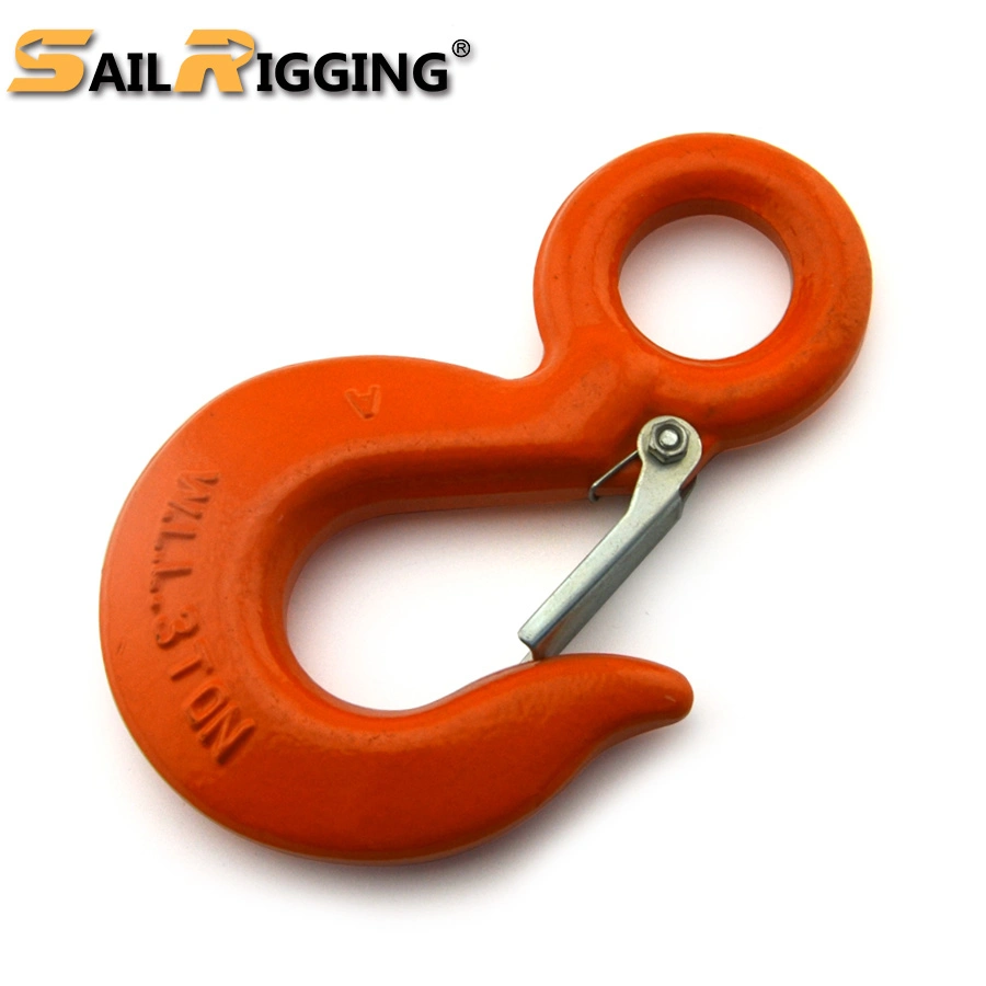 Drop Forged Safety S320 Eye Slip Hook with Latch