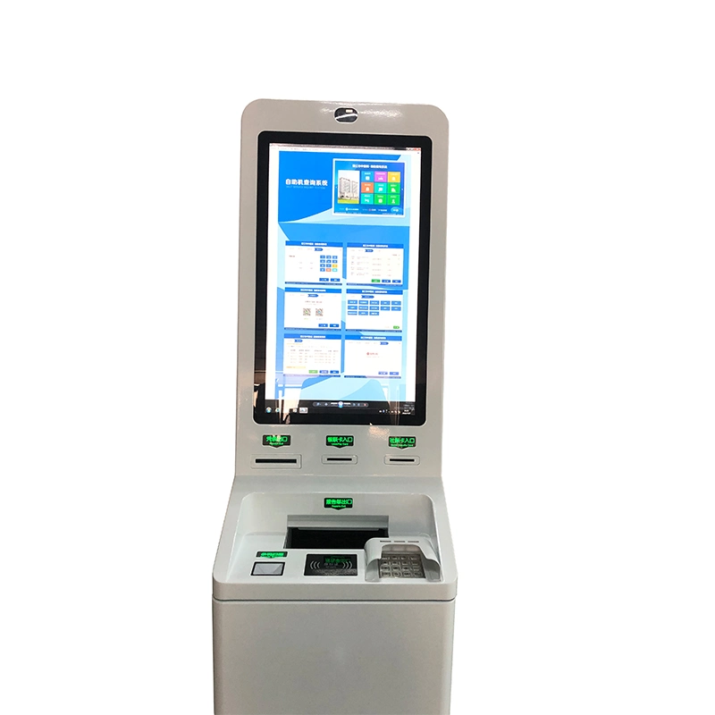 Self Service Check in Medical Film Printing Kiosk with Examination Report Body and Health Card Reader