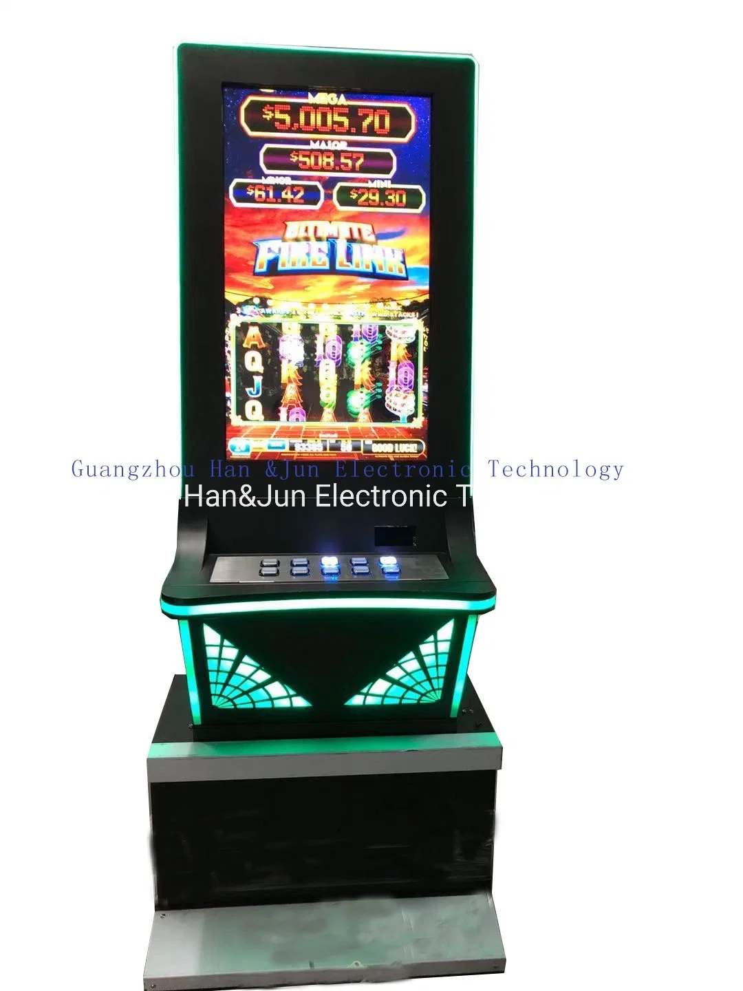 La courbe 43" Lien incendie ultime Slot Machine de jeu