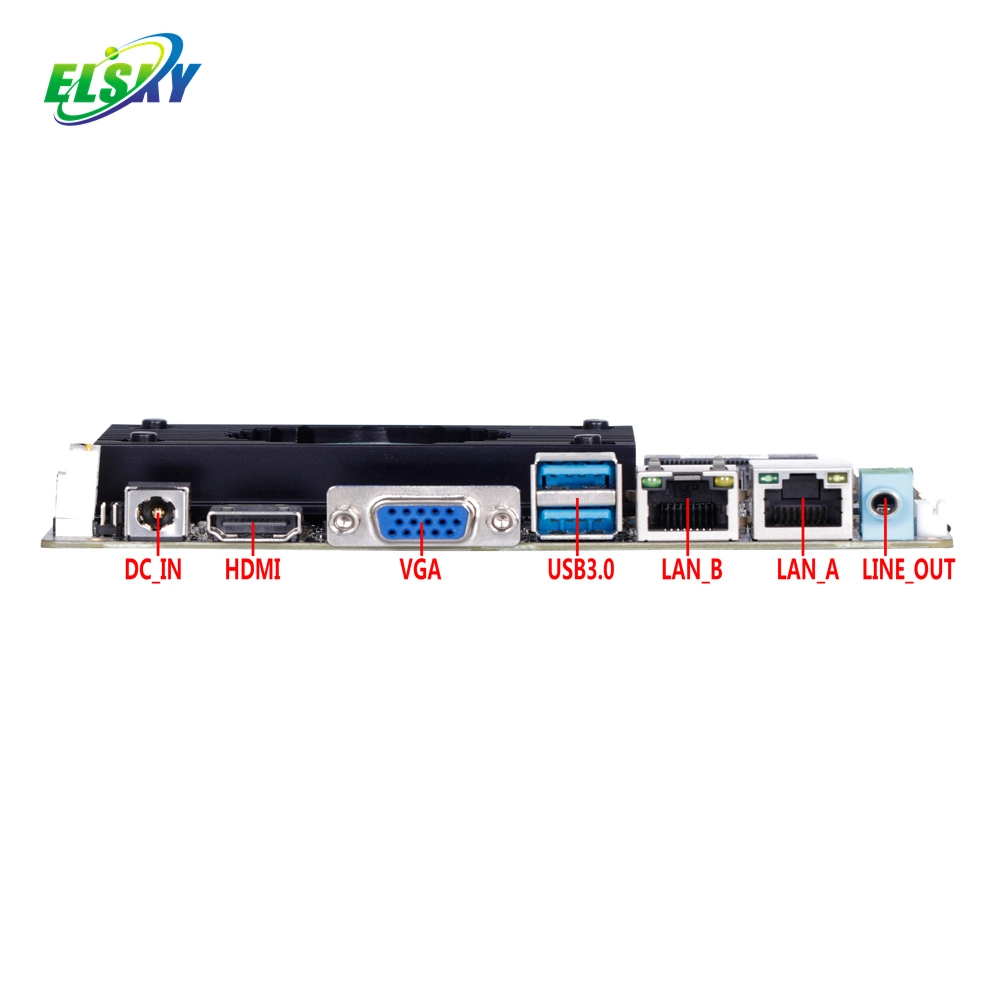 Elsky 3,5 pulgadas a 145*100mm Extra-Thin Motherboard industriales integrados con la CPU la 7ª Gen I3-7020u 7100U 7130U M818se M818SL