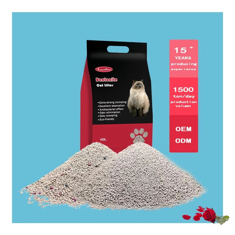 Promotional Products 2023 New Natural Bentonite Activated Carbon Cat Litter Bentonite Clay for Cat Litter