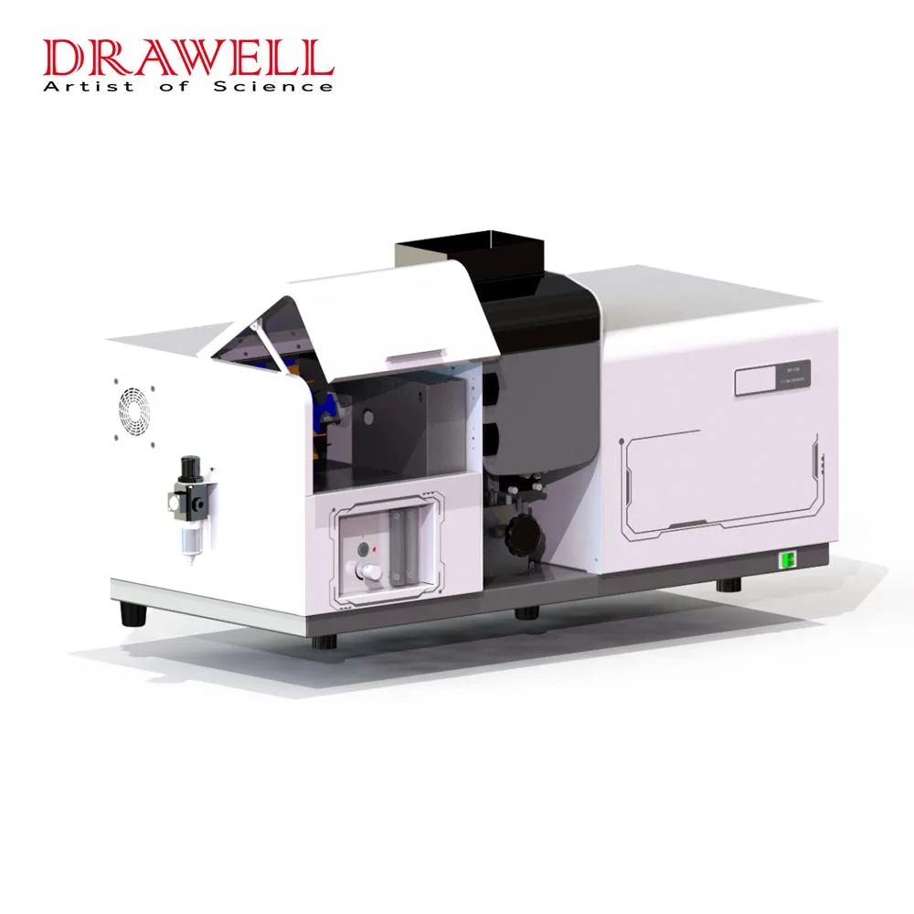 8 Lamp Position Auto Metal Aas Mineral Gold Testing Machine Flame Atomic Absorption Spectrophotometer