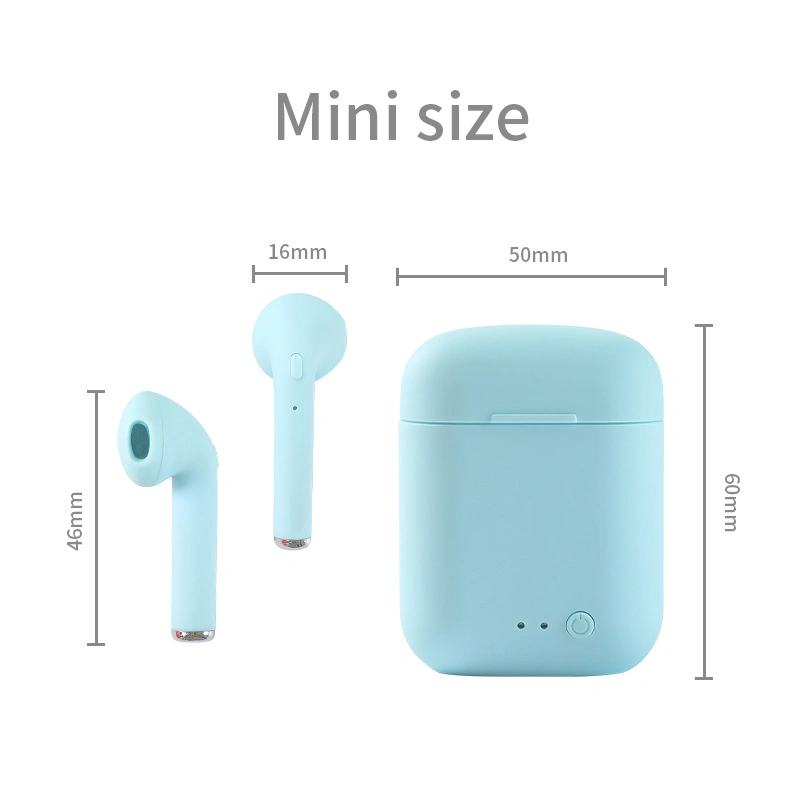 I7S I9S I11 I12 Mini baratos de Tws con caja de carga Wireless Mini B-T auriculares auriculares auriculares inalámbricos