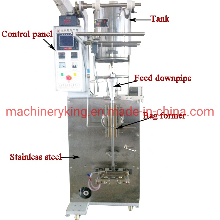 Automatic Sauce / Potato Paste / Oil Sachet Liquid Packing Machine Price