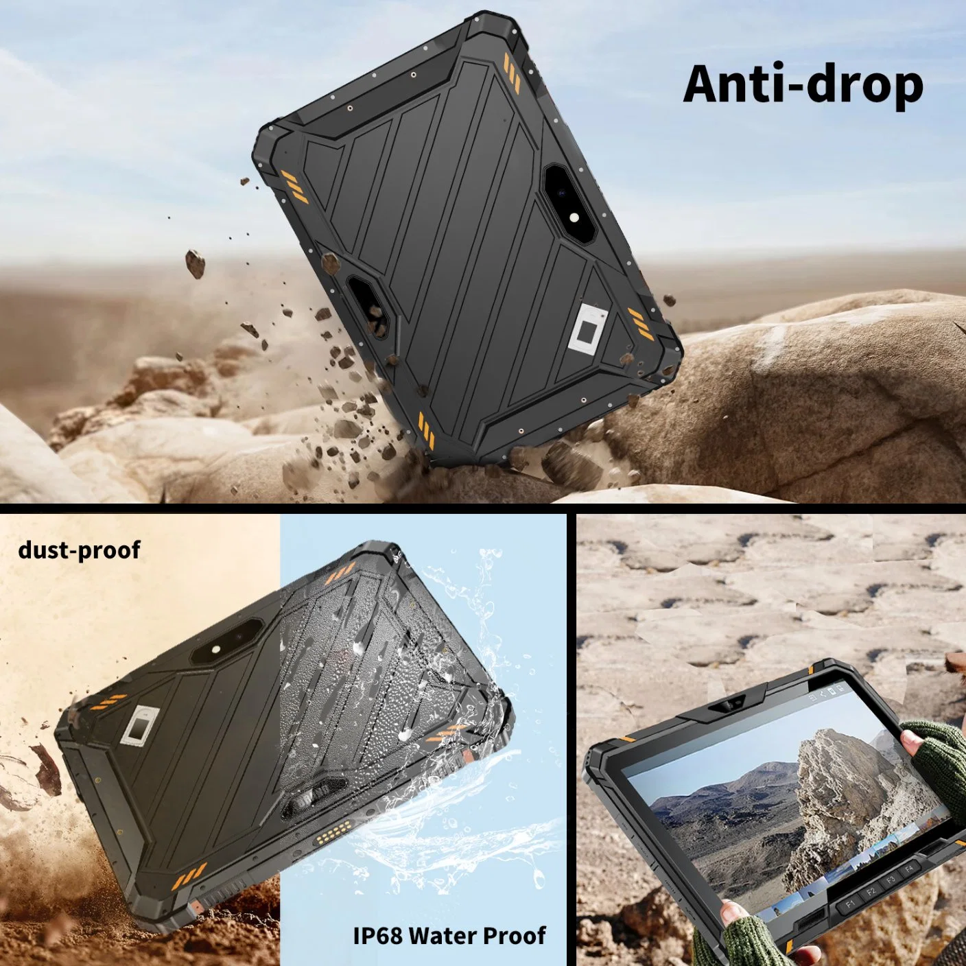 Android System 10.5inch Waterproof and Dustproof Rugged Tablet PC