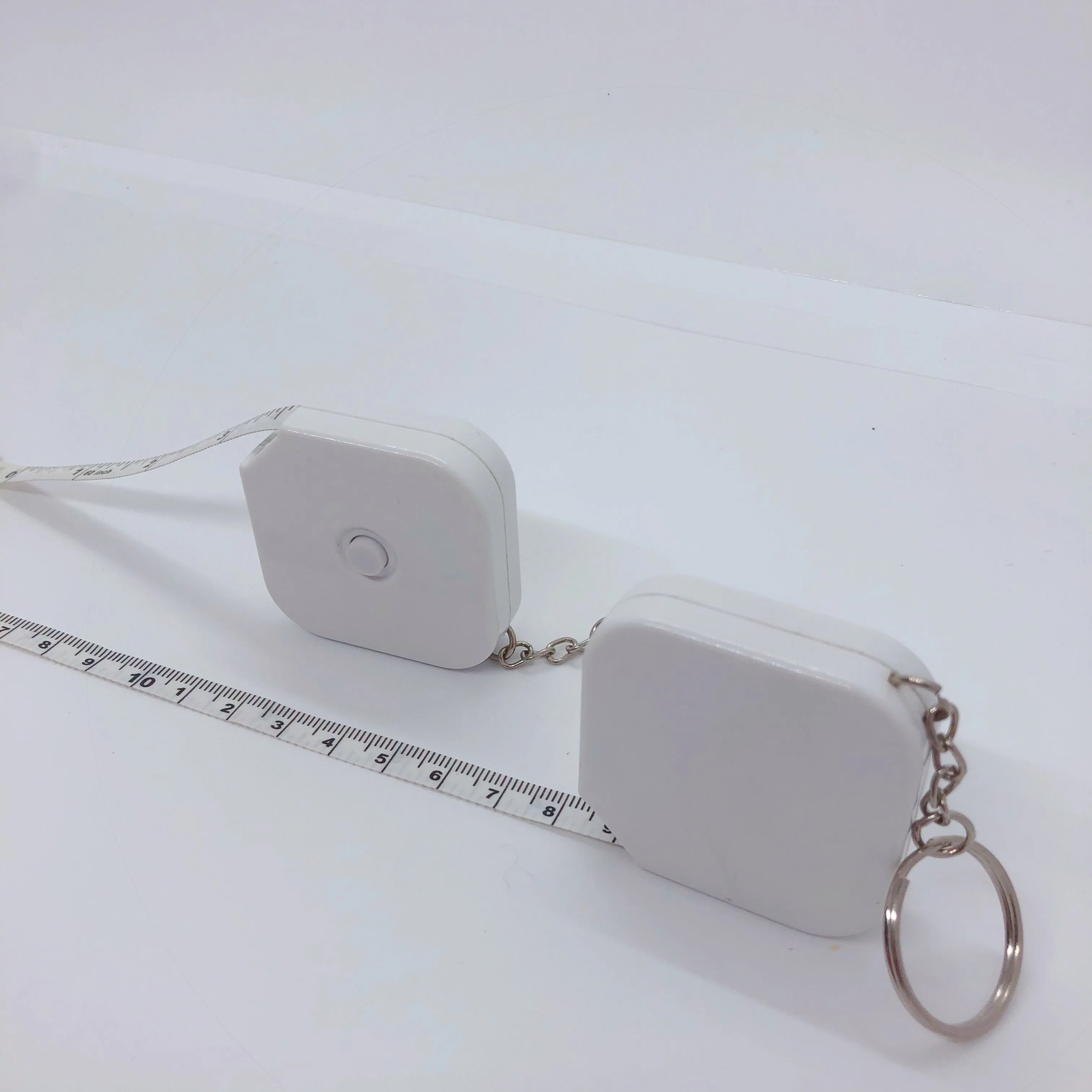 New Product Mini Square Retractable Plastic Measurement Tape Measuring Instruments