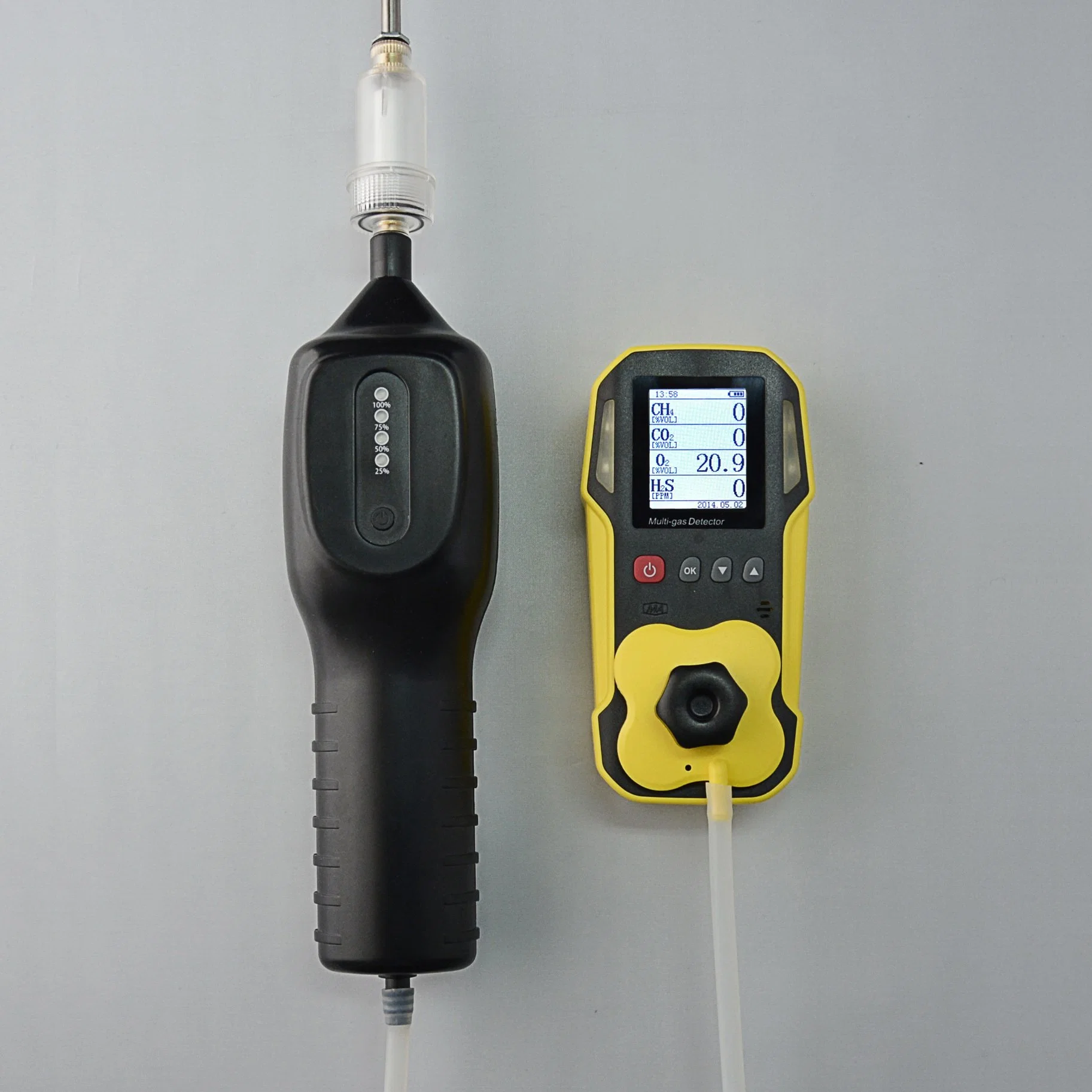 Biogas Analyzer From Portable Biogas Detector Manufacturer with Gas Sampling Pump