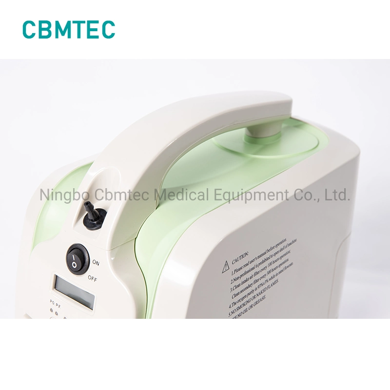 Medical Portable Oxygen Concentrator with 93% High Purity, Low Purity Alarm