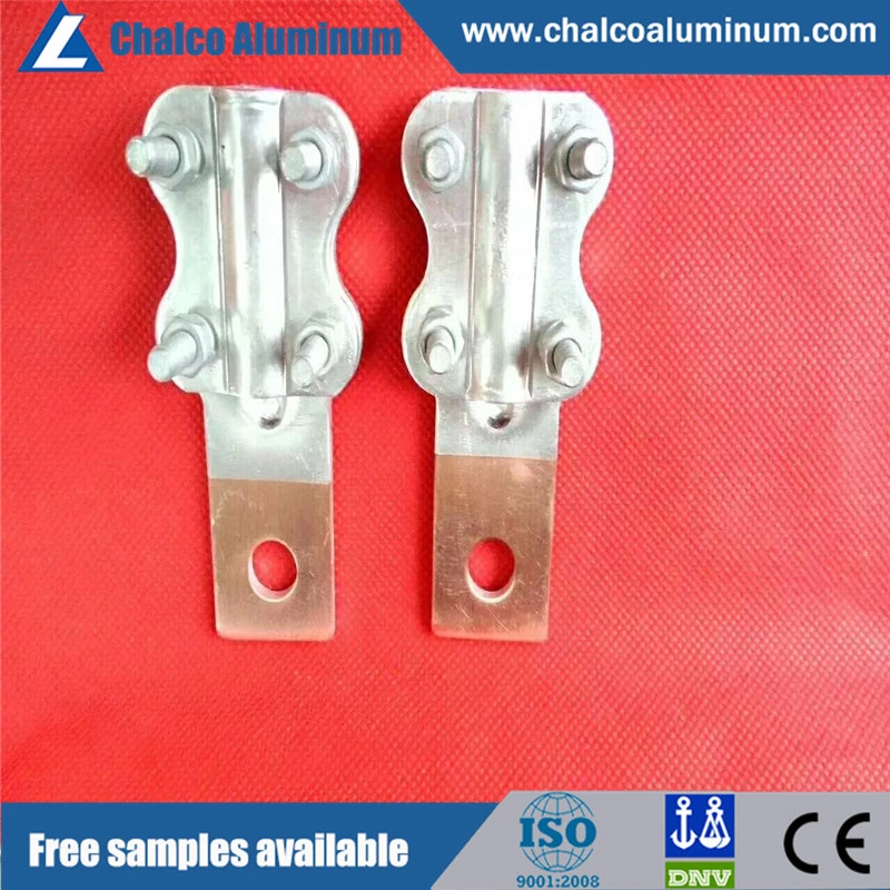 Fabricante China Bi-Metal tira de aluminio revestido de cobre para conductores Adaptadores de Bus Bar