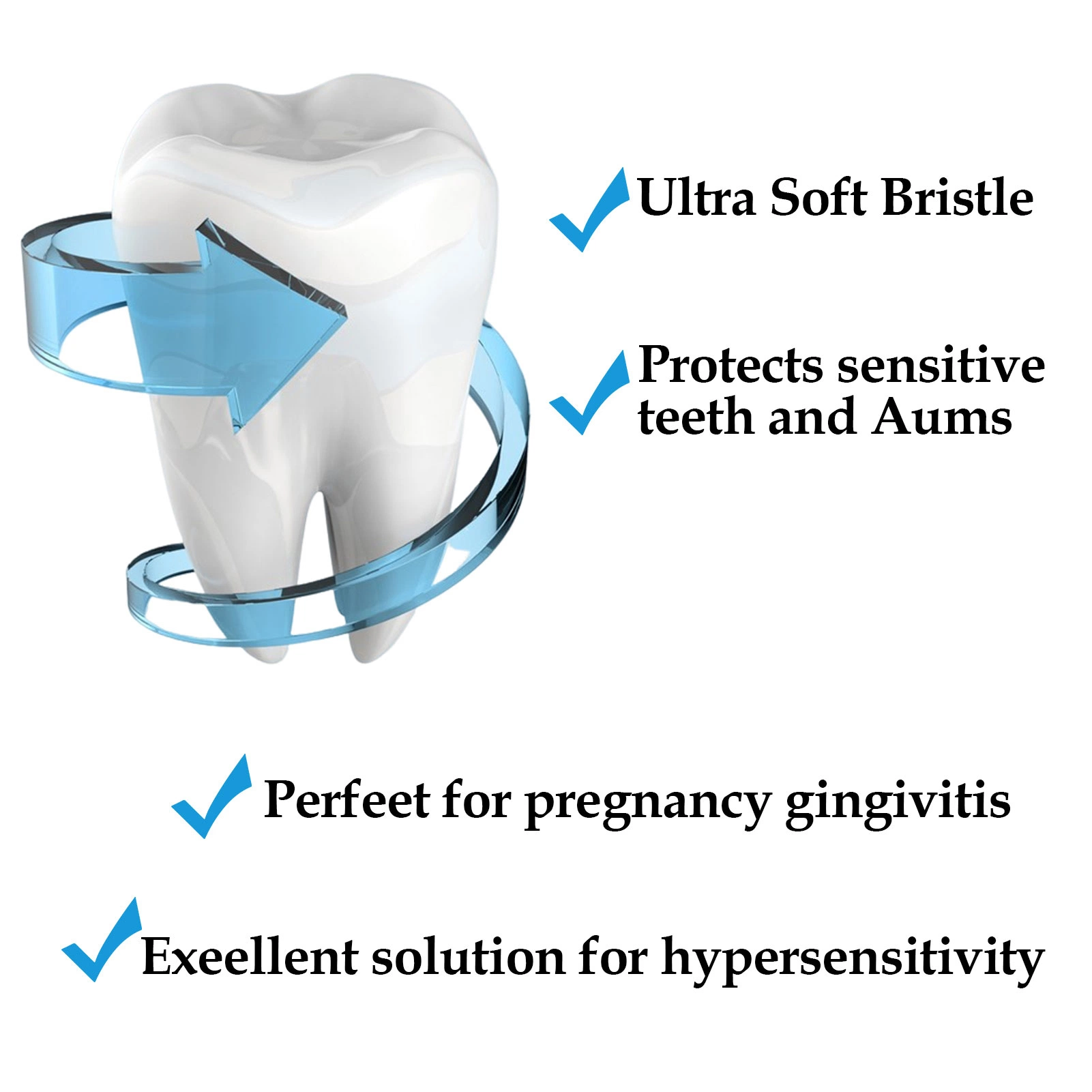 Novo Design de dentes para crianças para Bebê Cuidados orais