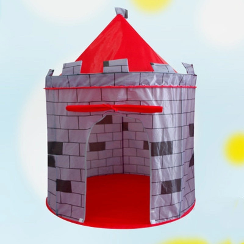 Kiddie Prince Castle Tent Collapsible Children Tent Pop up Round Game Room Wbb16365