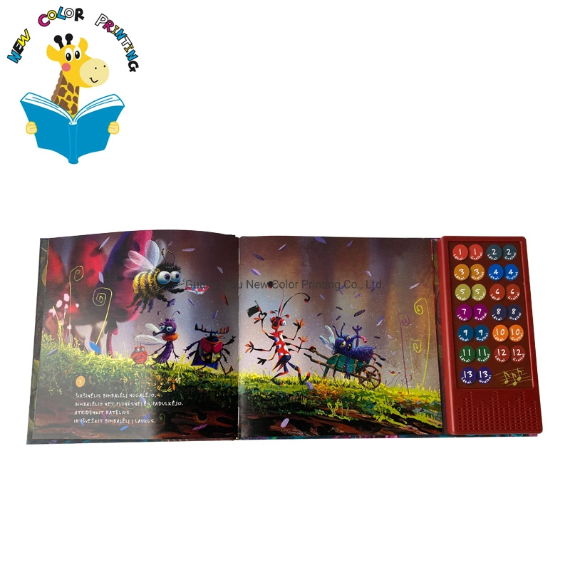 OEM ABS Material Educational Sound Musical Books