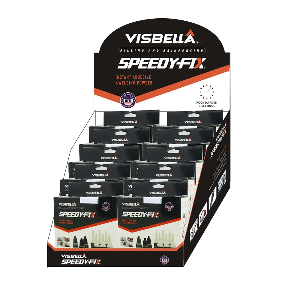 Visbella Speedy-Fix mejor super pegamento para plástico Metal de goma