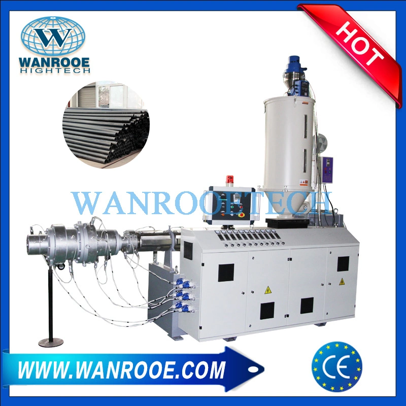 Single Screw Extruder Used HDPE Pipe Production Line Plastic Extrusion