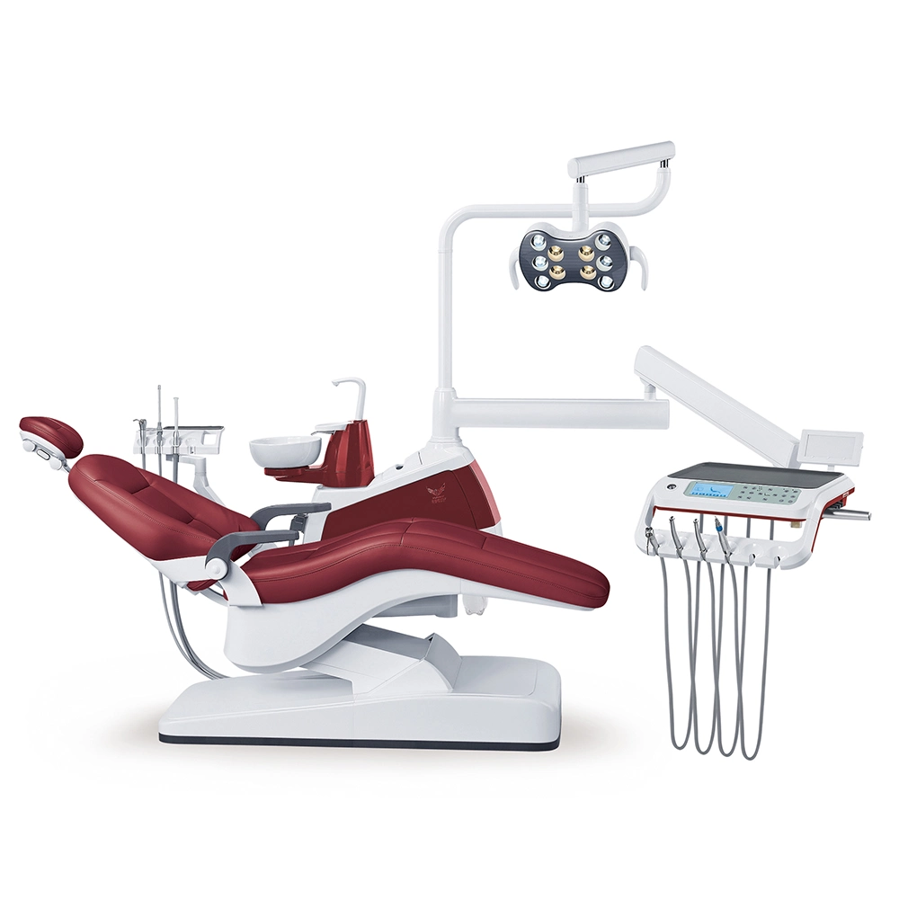 Apple Green FDA &amp; ISO Approved Dental Chair Verkauf Dental Equipment / Stomatologie Stuhl / Dental Bürobedarf