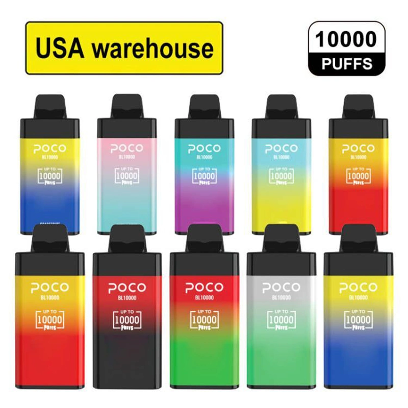 10000 Puffs Austauschbare Poco Bl10000 E Zigarette wiederaufladbar 20ml Großhandel Einweg-Vape