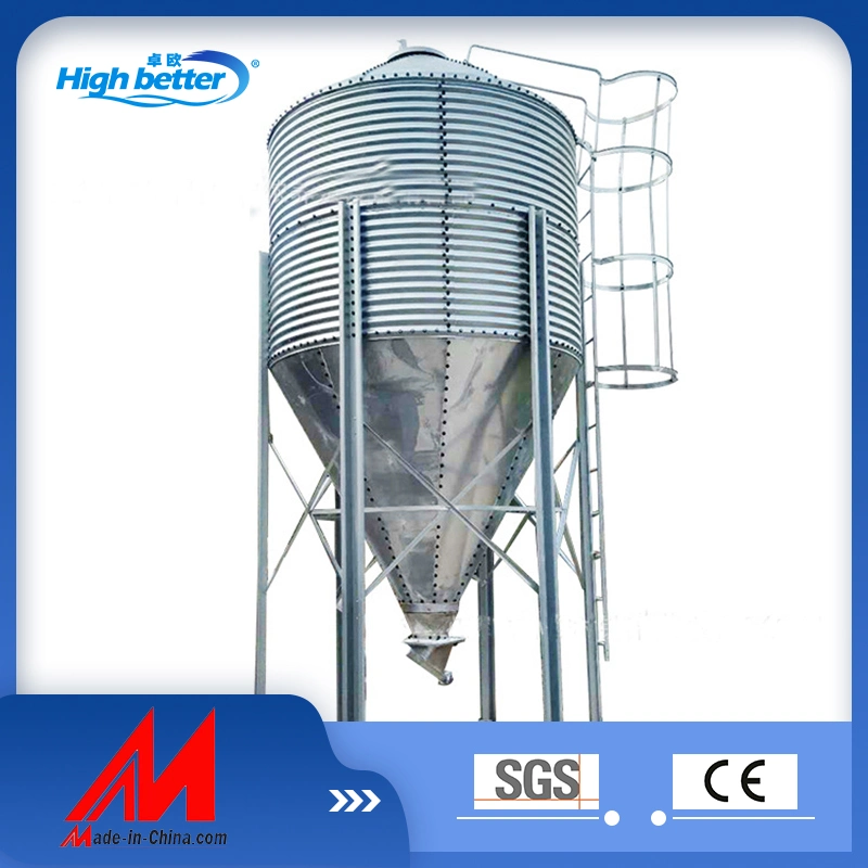 Wholesale/Suppliers Price Galvanized Steel Silo Grain Silo for Poultry Farm Equipment Agricultural Machinery