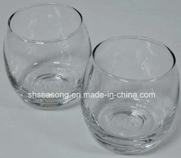 Glas Tasse für Kerze / Kerzenglas / Kerzenhalter (SS1317-1)