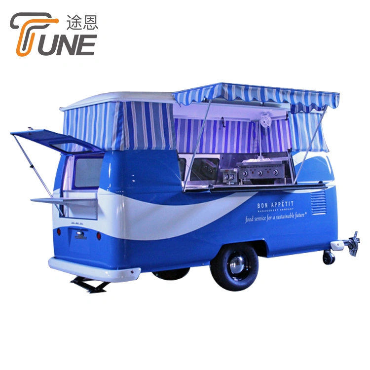 Hot Selling Food Trailer Mobile Food Truck Fast Snack Cart for Sale