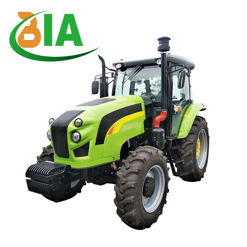 Chargeur frontal de tracteur 70 ch 80 CH 90 ch 100 ch Tracteur agricole compact travaux de terre Mini tracteurs de jardin agricole Prix