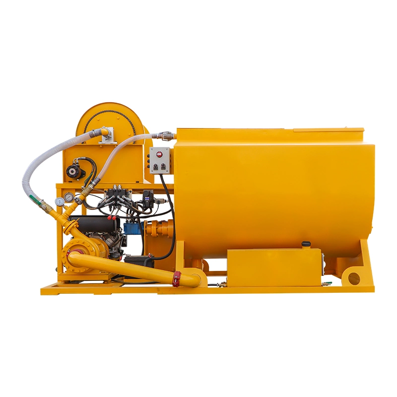 1200L  capacity hydroseeding machine for slope greening