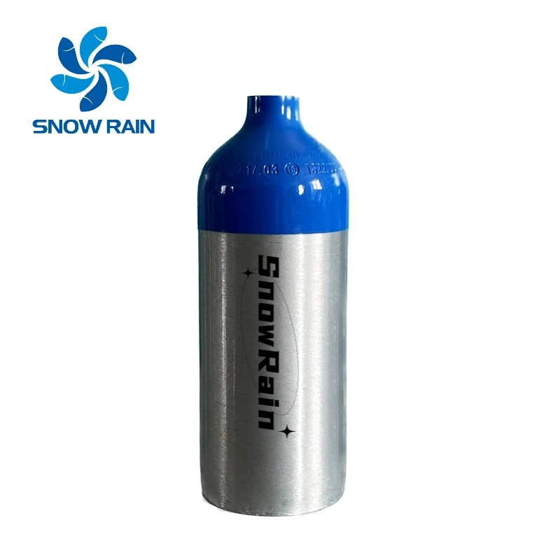 Manufacturer Direct Sale Seamless Aluminum 0.35L~50 L Oxygen Tank Gas