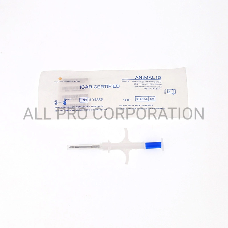 Animal Pet ID Microchips Syringe