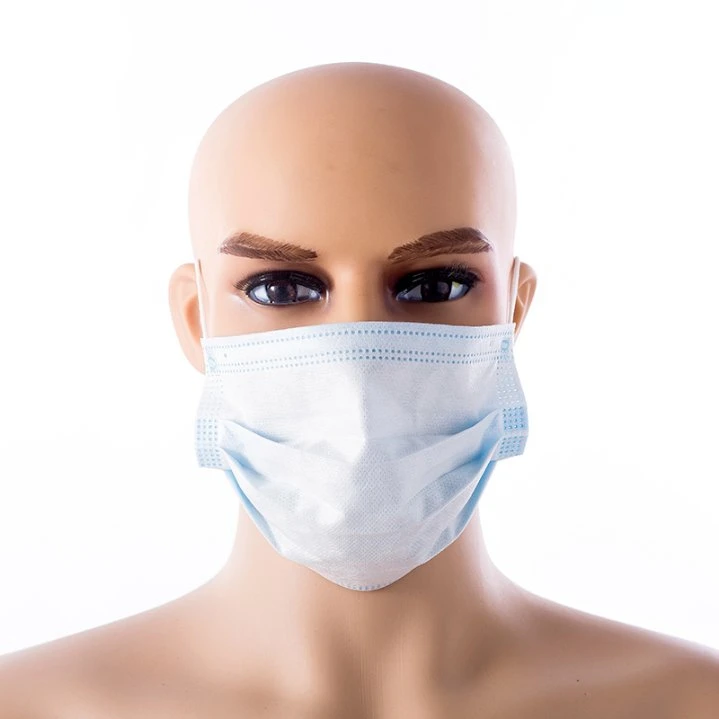 Colorful Disposable 3-Ply Nonwoven/Surgical Face Mask with Flat Ear Loop