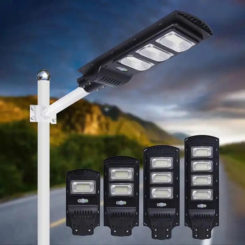 Lâmpada para exterior de 10 W, 30 W, 50 W, com suporte de montagem remota de poste iluminação de segurança para jarda, holofotes para ruas solares de jardim