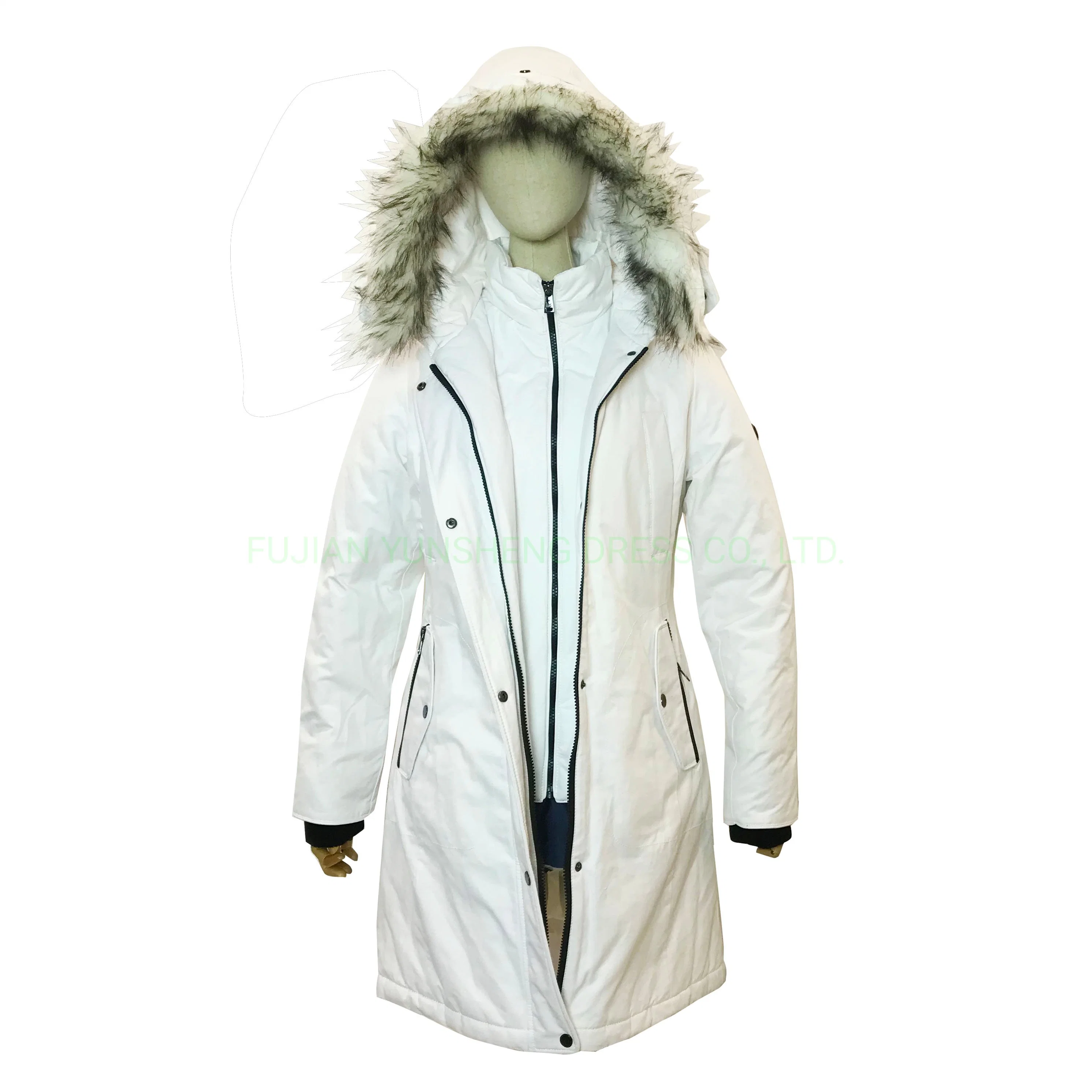 Casaco de penugem repelente de água de nylon para senhoras ′, casaco de inverno, casaco para mulher, vestuário de exterior, vestuário de inverno, Casaco de enchimento, casaco de penas de moda