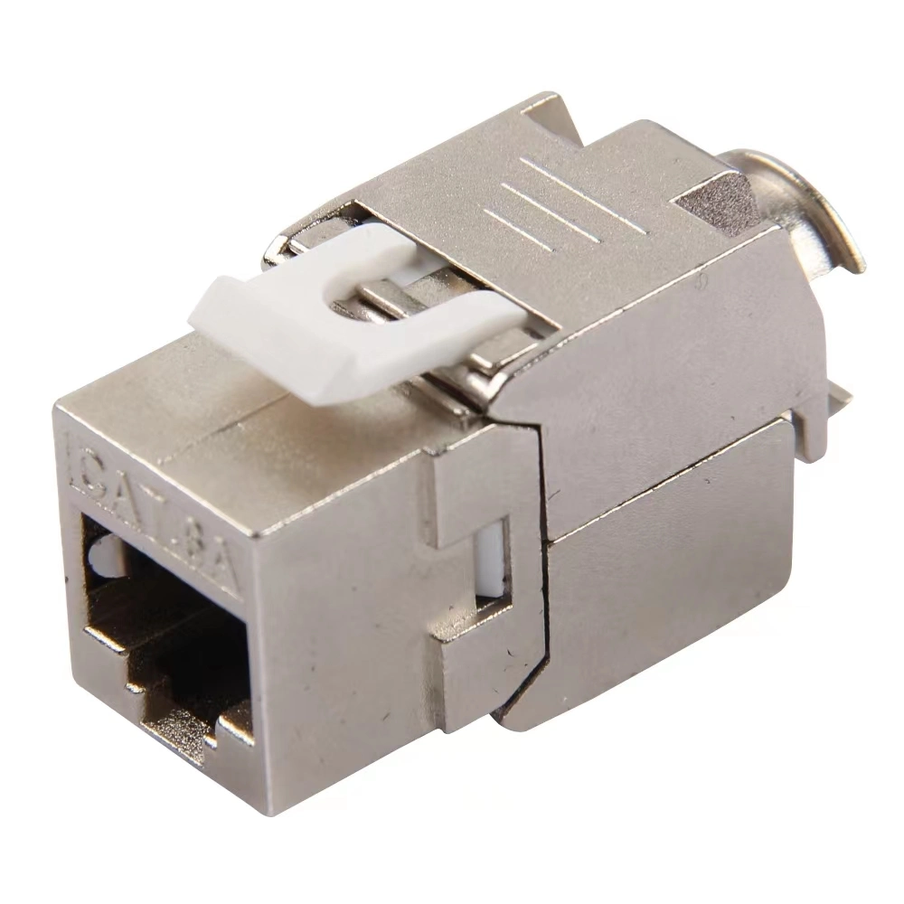 Cat6 RJ45 Keystone Jack FTP CAT6A protegido 10g FTP